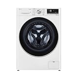 LG F4WV709P1E, Klasse A, Frontlader-Waschmaschine 9 kg, Wi-Fi, AI Direct Drive, Tiefenreinigung mit...