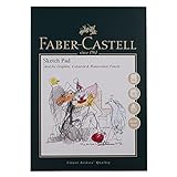 Faber-Castell Art & Graphic Skizzenblock, A4 160 g / m² Block mit 40 Blatt