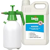 Envira Anti Milben-Spray 5 Liter + 2L Drucksprüher - Mittel gegen Milben, Hausstaubmilben -...