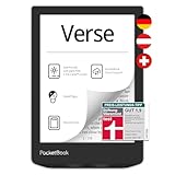 Pocketbook Verse E-Reader, 6'' E-Ink Touch, 8 GB, microSD, Hellblau - DE/at/CH-Version