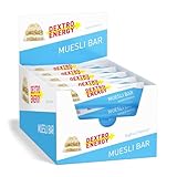 DEXTRO ENERGY MÜSLIRIEGEL JOGHURT - 25x35g (25er Pack) - Leckerer Getreideriegel als Alternative...