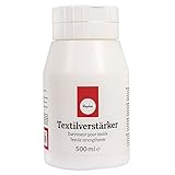 Rayher Hobby 3450500 Acryl Textilverstärker, Dose 500 ml, Textilversteifer zum Versteifen von...