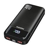 PAIDASHU Power Bank 27000mAh 22,5W Externer Handyakku PD20W Schnell Aufladende Powerbank USB C mit...