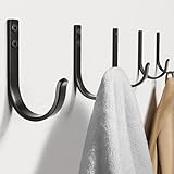 Josmimic Garderobenhaken Handtuchhaken und Haken für Wand - Bohren Wandhaken, Kleiderhaken,...