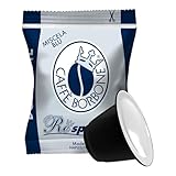 Caffè Borbone Respresso, Blaue Kaffeemischung - 100 Kapseln - Kompatibel mit Nespresso®*...
