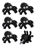 PinkSheep 6 Stück Halloween Haarschmuck für Kinder Mädchen, Spinne Haarspange für Frauen,...