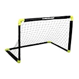 Dunlop Fußballtor - Fussballtor 90 x 59 x 61 cm - Faltbares fußball Tor - Fussballtore für Garten...