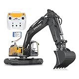 JAMARA Volvo EC160E Metal 1:16 2,4GHz Destruction-Set – Metallgetriebe, Metallschaufel, jedes...