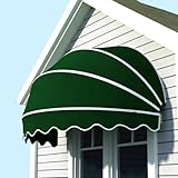 Outdoor Faltbarer Terrassen-Sonnenschutz Markise UV-Schutz Baldachin für Türen & Fenster...