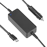 LabTEC 65W 45W Auto USB C Ladegerät Laptop Ladekabel 12-24V KFZ Netzteil Type C Adapter Universal...