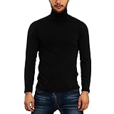 Toocool - Rollkragenpullover für Herren, langärmlig, Sweatshirt, Stehkragen, Slim Fit LO-A6957,...