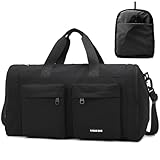 Outplea 30L Faltbare Sporttasche mit Schuhfach & Nassfach, Reisetasche Damen Herren, Sportbeutel...