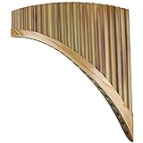 G Tonart 22 Röhren Panflöte In Klarem Finish Handgefertigtes Blasinstrument Satter Klang...