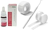Kosmetex 1x Tamponade, Süda Nagelweicher, 1x Zehenbinde 1x Wattehaken zum tamponieren vom...
