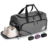 Sporttasche Reisetasche für Damen und Herren Trainingstasche Gym Bag mit Schuhfach und Nassfach...