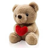 QIGEEKU Teddybär, Stofftier Teddy, Plüsch-Bär, Teddy mit Liebe, Kuscheltier Spielzeug Dekozimmer...