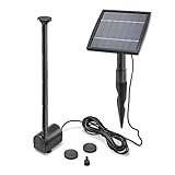 esotec Solar Teichpumpenset 1,5/140 Professional 101905 - Wasserspiel für Gartenteiche und...