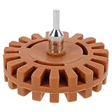 Healvian Autoaufkleber Entferner Rad aus Gummi Klebstoffentferner Radiergummi für Lack Glas und...