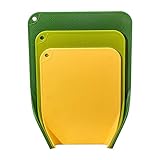 3 x dicke, flexible Kunststoff-Schneidebretter für Picknicks, Camping