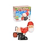 Weihnachts-Blasengebläse,Lustige Weihnachtsmann-Blasenblasmaschine,Santa Claus Bubble Fart Blower,...