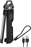 Brennenstuhl Akku LED Handllampe HL 400 AC/LED Werkstattlampe mit integriertem Akku (400lm, 3...