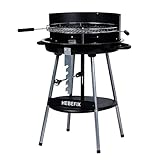 ACTIVA Holzkohlegrill Hebefix I Premium Holzkohle Grill mit einzigartiger Höhenverstellung I...