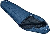 VAUDE Mumienschlafsack 220 cm Sioux 800, atmungsaktiver 3-Jahreszeiten Schlafsack, kompakter...