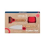 Opinel Le petit Chef - Kinder Kochmesser Set - 3 teilig - Kochmesser - Fingerschutz - Sparschäler -...