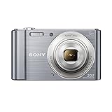 Sony DSC-W810 Digitalkamera (20,1 Megapixel, 6x optischer Zoom (12x digital), 6,8 cm (2,7 Zoll)...