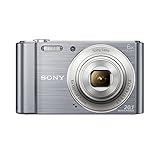 Sony DSC-W810 Digitalkamera (20,1 Megapixel, 6x optischer Zoom (12x digital), 6,8 cm (2,7 Zoll)...