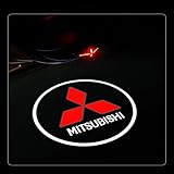 JDUYHS Autotür Licht Logo Projektor für Mitsubishi Emblem Mirage Montero ASX, Auto Willkommen...