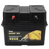 Wohnmobil-Batteriekasten, Trolling-Motor Smart Battery Box Power Center 12V Draussen wasserdichte...