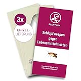 Plantura Schlupfwespen gegen Lebensmittelmotten, 3 Karten à 1 Lieferung, Einzellieferung als...