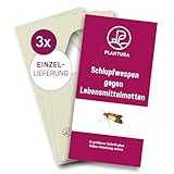 Plantura Schlupfwespen gegen Lebensmittelmotten, 3 Karten à 1 Lieferung, Einzellieferung als...