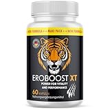 Eroboost XT – für Männer mit L-Arginin, Maca & Zink - Unterstützt die Fruchtbarkeit - 60...
