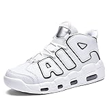 Aszeller Herren Damen Air Uptempo Sneaker Schuhe Laufschuhe Turnschuhe mit Luftpolster Walkingschuhe...