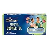 Meßmer Feinster Grüner Tee | Limited Bridgerton-Edition | 25 Teebeutel | Herb-frisch