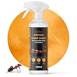 Ameisen Repellent Spray - 250 ml - Hoch konzentriert - Starke Abwehrwirkung - LANGZEITWIRKUNG - Für...