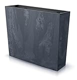 Blumenkasten Blumentopf Balkonkasten Pflanzkasten Blumenkübel Beton Optik Pflanzgefäß Tower 77cm...