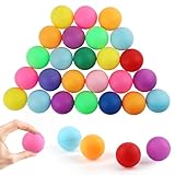 Deepton Tischtennisbälle Bunte, Mischfarben Tischtennis Bälle 40mm, Premium Tischtennisbälle,...