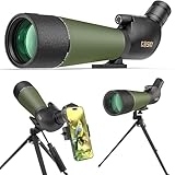 Gosky Spektiv Vogelbeobachtung 20-60 x 80 Porro Prism Spektiv für sportschützen - wasserdichtes...
