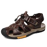 Große Sommer-Herren-Sandalen mit lässiger Zehenpartie und Outdoor-Strand-Sandalen, bequem,...