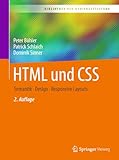 HTML und CSS: Semantik - Design - Responsive Layouts (Bibliothek der Mediengestaltung)
