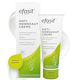 efasit Anti-Hornhaut Creme - Hornhautentferner Creme mit Säure-Komplex bei verhornten Füßen,...