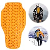 Fosoloni Rückenprotektor Motorrad für Erwachsene Abnehmbare Back Protector, Hohe Sicherheit...