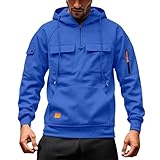 DBMZV Weihnachten Herren Langarmshirt Rundhals Langarm T-Shirt Einfarbig Regular Fit Oberteile Sport...