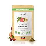Bio Camu Camu Pulver 100g - Natürliches Vitamin C aus Camu Camu Frucht – Vegan ohne Zusatzstoffe...