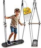 PHIBER-SPORTS Skateboard Schaukel Outdoor Kinder - Langlebig, Wetterfest, Anti-Rutsch, Stehen und...