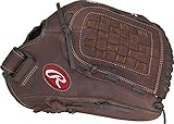 Rawlings Player Preferred Baseball Glove, Regular, Slow Pitch Pattern, Basket-Web, 12-1/2 Inch