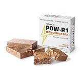 ration1 POW-R1® High Energy Bar – Die ultimative Powerbar – 1 Packung mit 4 Energieriegeln –...